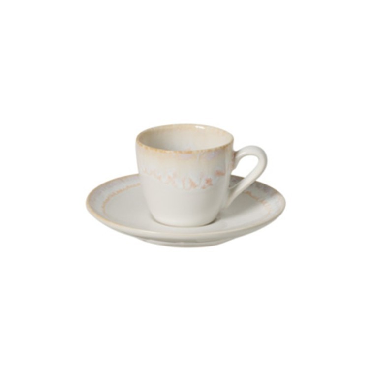 Кофейная пара TA615-WHI(COCS02-00916W), 13.5 см, керамика, white, CASAFINA BY COSTA NOVA