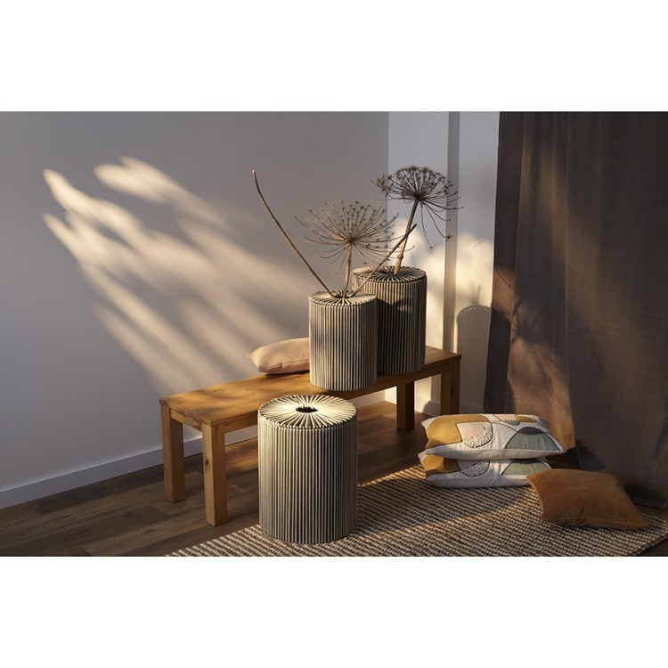 Корзина плетеная dholak grey из коллекции ethnic, размер s (77215) Корзина плетеная dholak grey из коллекции ethnic, размер s (77215)