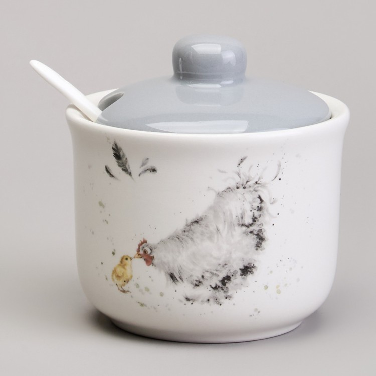 Сахарница с ложкой lefard "funny hens" 9,5*10 см 300 мл Lefard (358-2309) Сахарница с ложкой lefard "funny hens" 9,5*10 см 300 мл Lefard (358-2309)