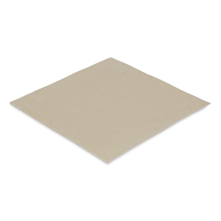 Набор из трех вязаных салфеток для уборки и мытья посуды бежевого и оливкового цветов из коллекции essential, 28х28 см (76779)