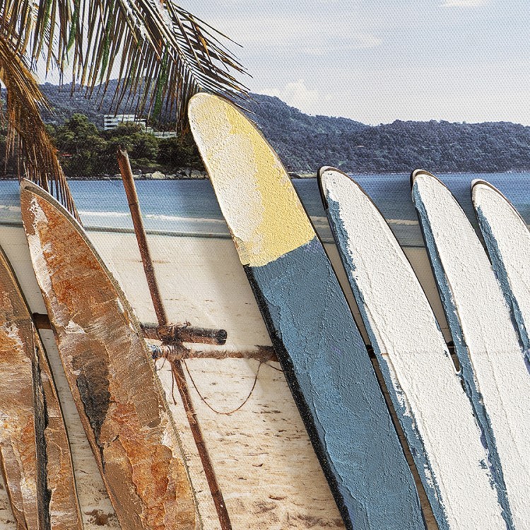 Панно декоративное с эффектом 3d surf, beach, 70х50 см (76500)