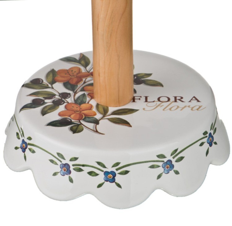 Держатель для кухонных полотенец "флора" высота=29 см. Nuova Cer (612-317) 