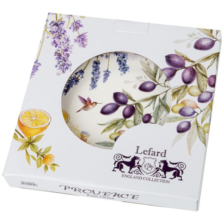 Набор тарелок закусочных lefard "прованс оливки" 2 шт. 20,5 см Lefard (104-600)