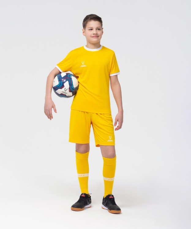 Шорты игровые CAMP Classic Shorts, желтый/белый, детский (702461) Шорты игровые CAMP Classic Shorts, желтый/белый, детский (702461)