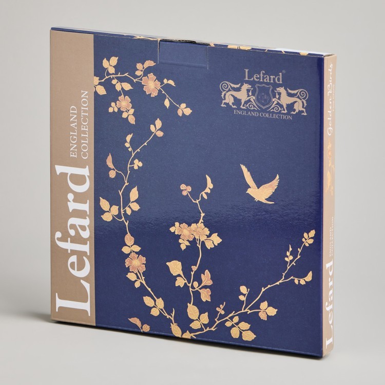 Набор тарелок закусочных lefard "golden birds" 2 шт. 22 см Lefard (419-140)