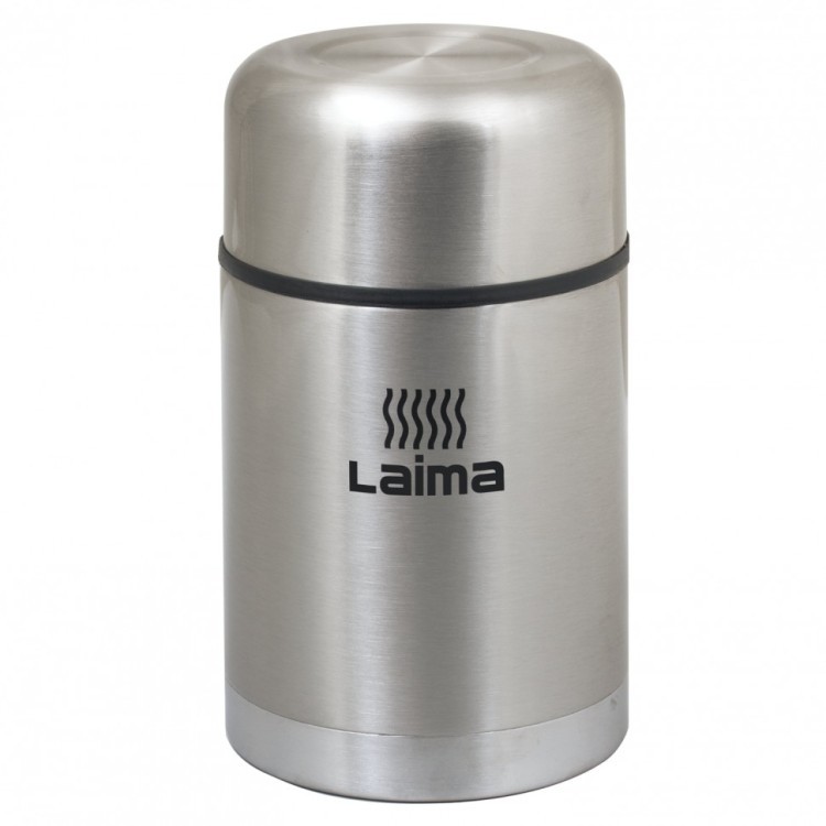 Термос LAIMA с широким горлом 0,8 л нерж сталь 601408 (1) (94764)