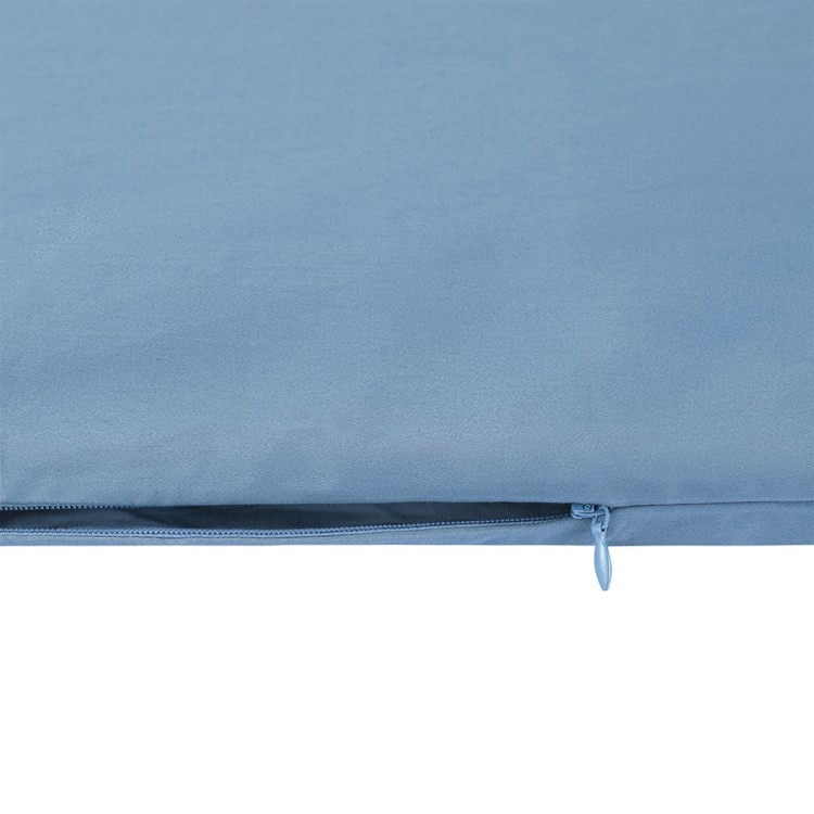 Комплект постельного белья из премиального сатина джинсово-синего цвета из коллекции essential, 150х (79818)