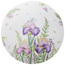 Набор подстановочных салфеток "irises" из 4 шт., диаметр=38 см Lefard (771-149)