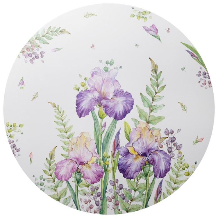 Набор подстановочных салфеток "irises" из 4 шт., диаметр=38 см Lefard (771-149)