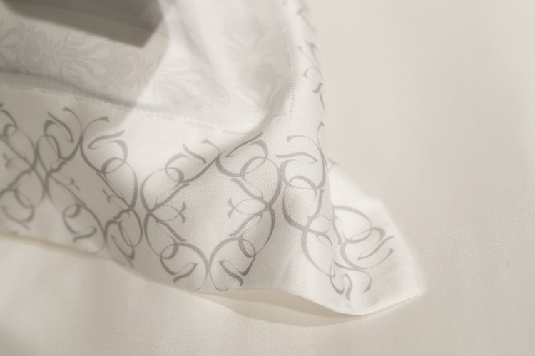 Комплект наволочек Ирисы тенсель 70*70 (2шт) (TT-00015787)