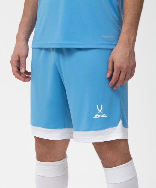 Шорты игровые JÖGEL DIVISION PerFormDRY Union Shorts, голубой/белый/белый (2101177) Шорты игровые JÖGEL DIVISION PerFormDRY Union Shorts, голубой/белый/белый (2101177)