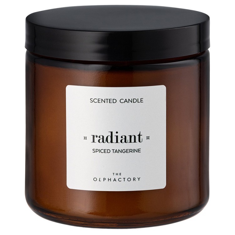 Свеча ароматическая the olphactory, radiant, spiced tangerine, 60 ч (78040)