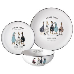 Набор посуды обеденный lefard "family farm" на 6 пер. 18 пр. Lefard (425-298)