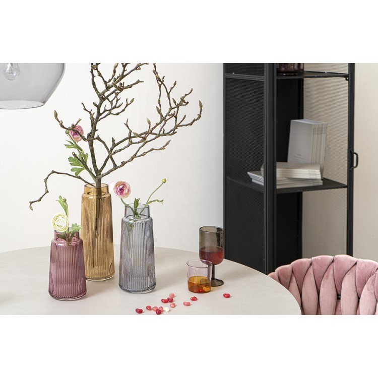 Ваза noemi, 28 см, коричневая (75112)