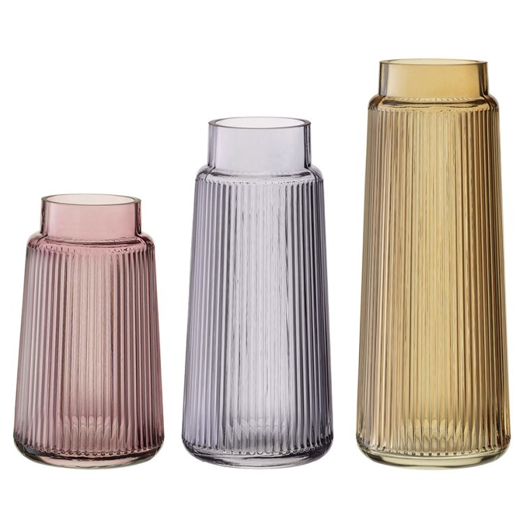 Ваза noemi, 28 см, коричневая (75112)