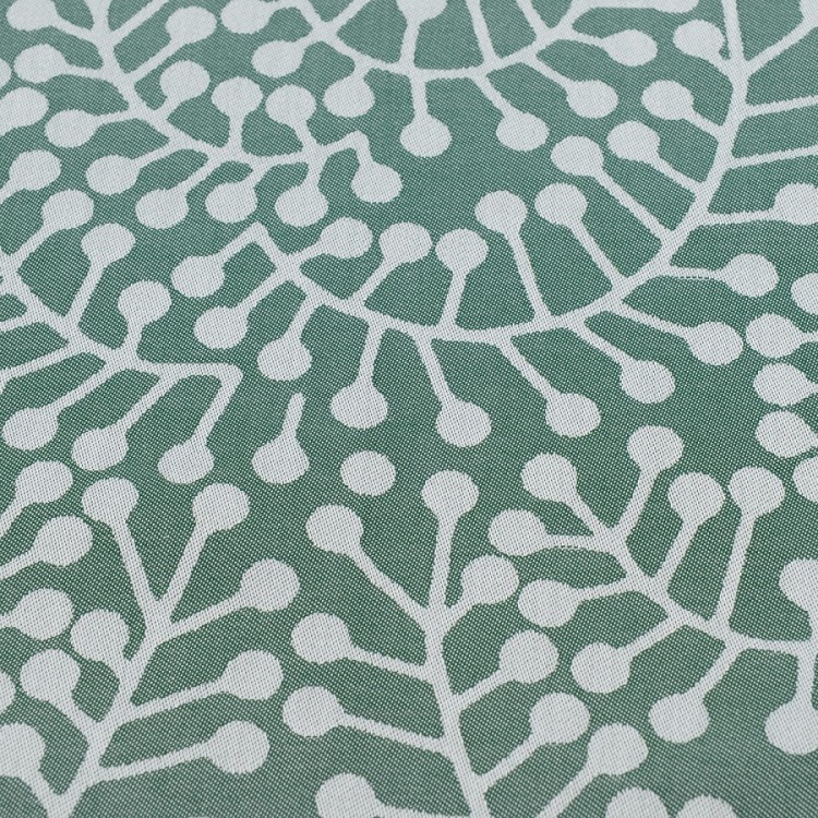 Салфетка из хлопка зеленого цвета с рисунком Спелая смородина, scandinavian touch, 53х53см (72153) Салфетка из хлопка зеленого цвета с рисунком Спелая смородина, scandinavian touch, 53х53см (72153)