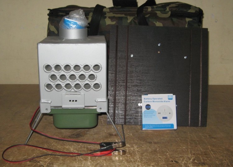 Теплообменник в палатку Сибтермо СТ-2,3 + горелка, сумка, подставка, датчик угарного газа. К-т 04 (54947)
