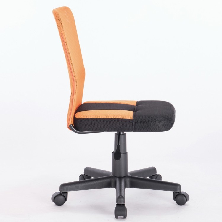 Стул офисный Brabix Smart MG-313 ткань/сетка черно-оранжевое 531844 (1) (84670)