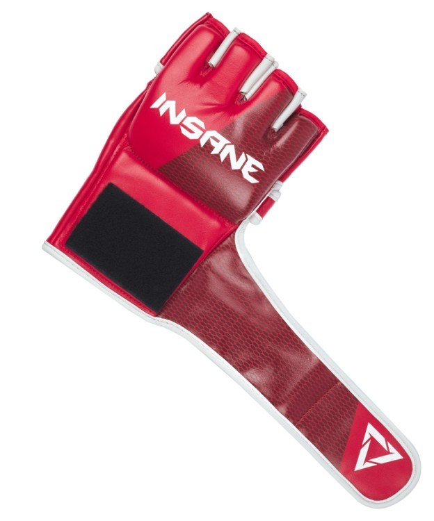 Перчатки для MMA EAGLE, ПУ, красный, M (1743546) Перчатки для MMA EAGLE, ПУ, красный, M (1743546)