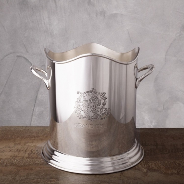 Емкость для охлаждения вина 9227SLV, 20, никель, посеребрение, silver plated, ROOMERS TABLEWARE Емкость для охлаждения вина 9227SLV, 20, никель, посеребрение, silver plated, ROOMERS TABLEWARE