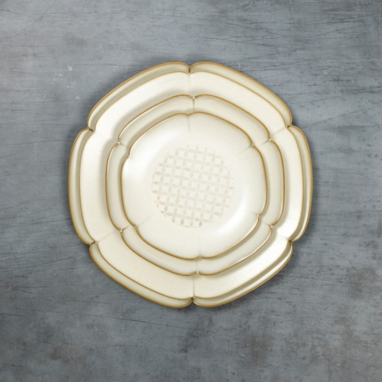 Тарелка L9745-Cream, каменная керамика, ROOMERS TABLEWARE Тарелка L9745-Cream, каменная керамика, ROOMERS TABLEWARE