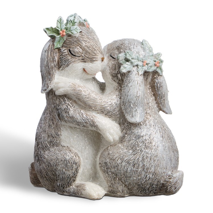 Статуэтка "кролики" 11,5х6,5х12 см Lefard (162-1291) Статуэтка "кролики" 11,5х6,5х12 см Lefard (162-1291)