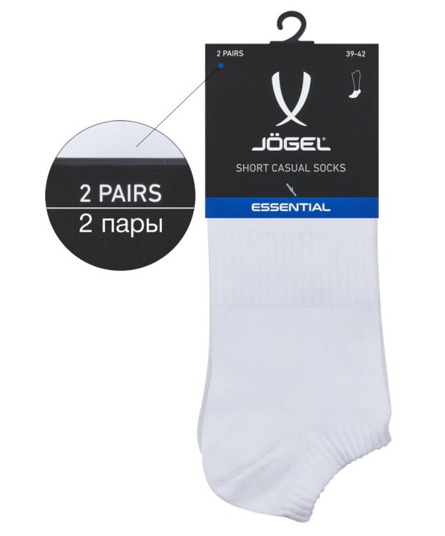 Носки низкие JÖGEL ESSENTIAL Short Casual Socks, белый (2119106) Носки низкие JÖGEL ESSENTIAL Short Casual Socks, белый (2119106)