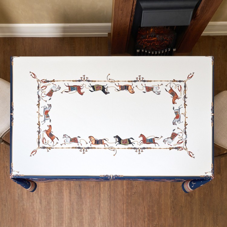 Скатерть "passage" 160х220см ,белый,100% хлопок с пропиткой,твил Lefard (850-759-21)