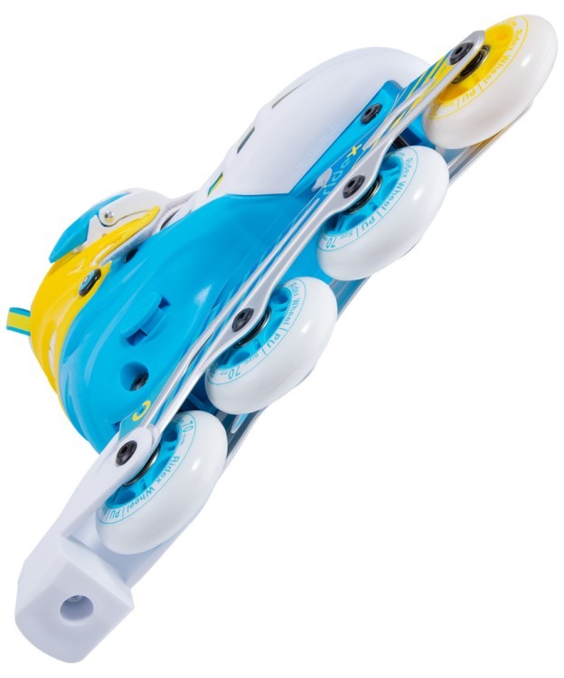 Ролики раздвижные Twist Yellow, алюминиевая рама (922635) Ролики раздвижные Twist Yellow, алюминиевая рама (922635)