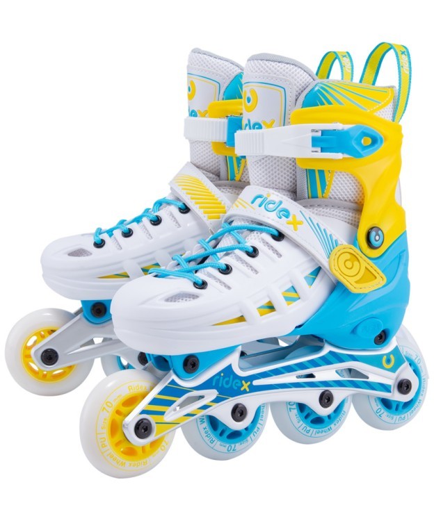 Ролики раздвижные Twist Yellow, алюминиевая рама (922635) Ролики раздвижные Twist Yellow, алюминиевая рама (922635)