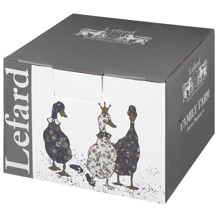 Банка lefard "family farm" с силиконовой крышкой 11,5*11,5*7,5 cm 500 мл Lefard (359-916)