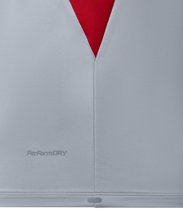 Джемпер тренировочный JOGEL PREMIER PerFormDRY Training Zip Top, серый/темно-красный (2120759)