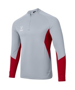 Джемпер тренировочный JOGEL PREMIER PerFormDRY Training Zip Top, серый/темно-красный (2120759)