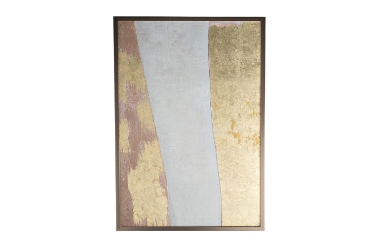 Холст "Золотое искусство-2" 70*100 см,багет латунь, зол.поталь (TT-00016934)