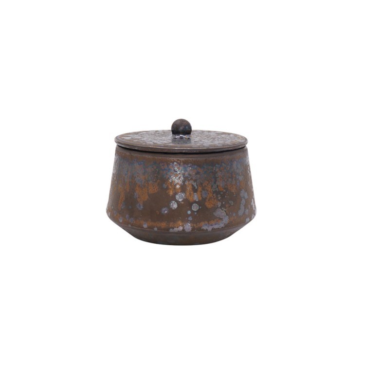 Чаша  с крышкой L9431-M2, 8.5, каменная керамика, Brown, ROOMERS TABLEWARE