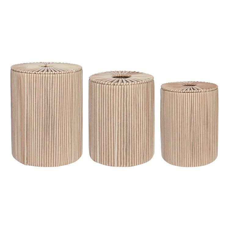 Корзина плетеная dholak beige из коллекции ethnic, размер m (77211)