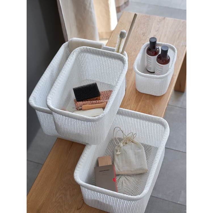 Набор из 4-х корзин для хранения sustainable collection, молочный (78512) Набор из 4-х корзин для хранения sustainable collection, молочный (78512)