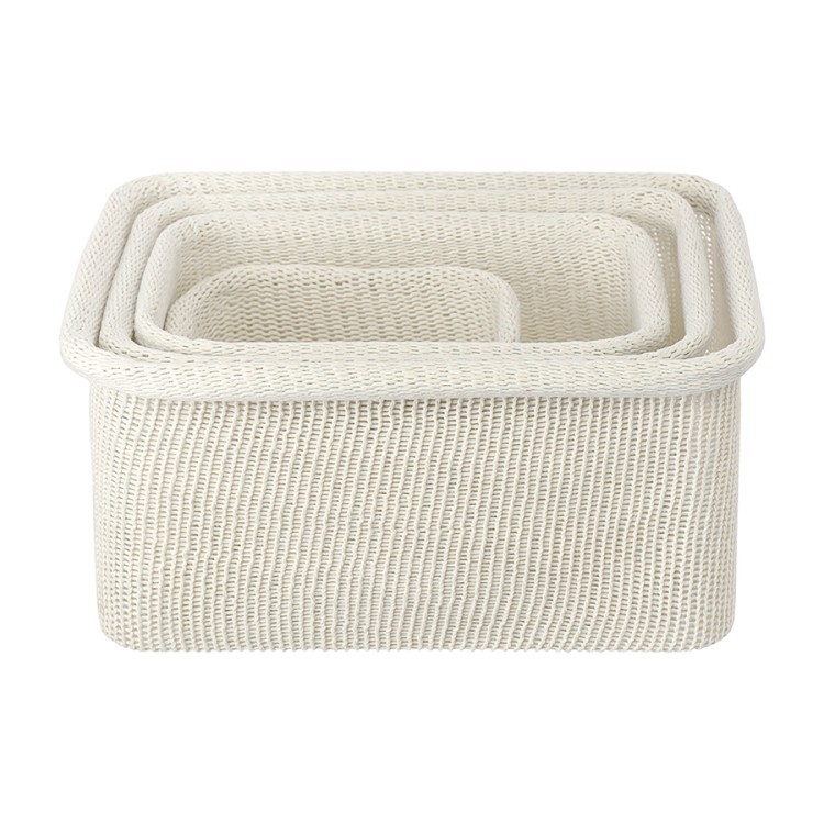 Набор из 4-х корзин для хранения sustainable collection, молочный (78512) Набор из 4-х корзин для хранения sustainable collection, молочный (78512)