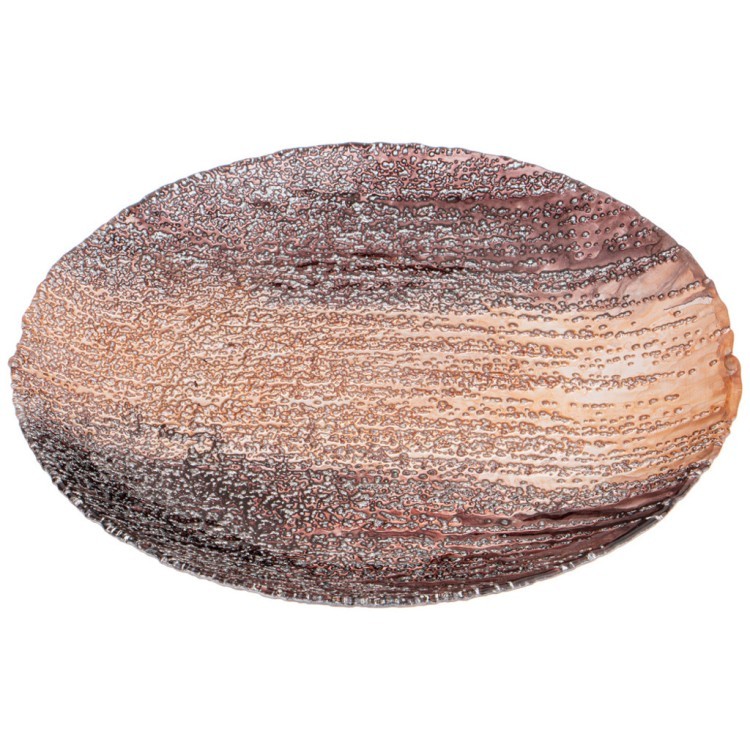 Тарелка "aurora brown" 28см без упак АКСАМ (339-207)