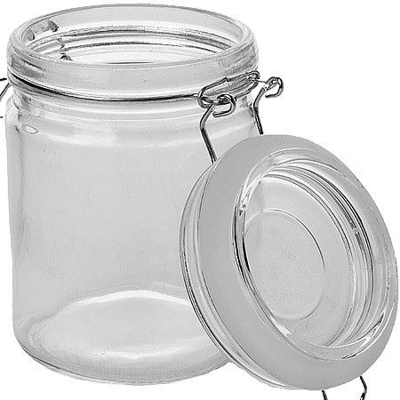 Набор банок д/сыпучих продуктов 4 шт 0,8/1,1/1,4/1,9л стекло/полипроп Mayer&Boch (31034)