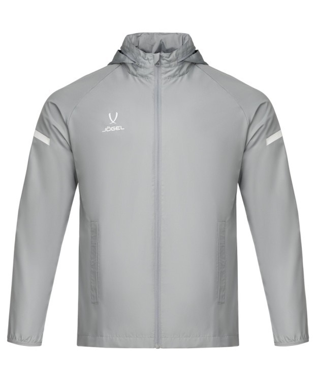 Куртка ветрозащитная JÖGEL CAMP 2 Rain Jacket, серый, детский (2113019)