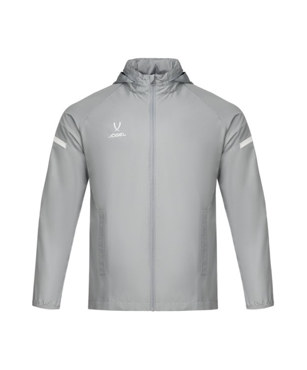 Куртка ветрозащитная JOGEL CAMP 2 Rain Jacket, серый, детский (2113019)