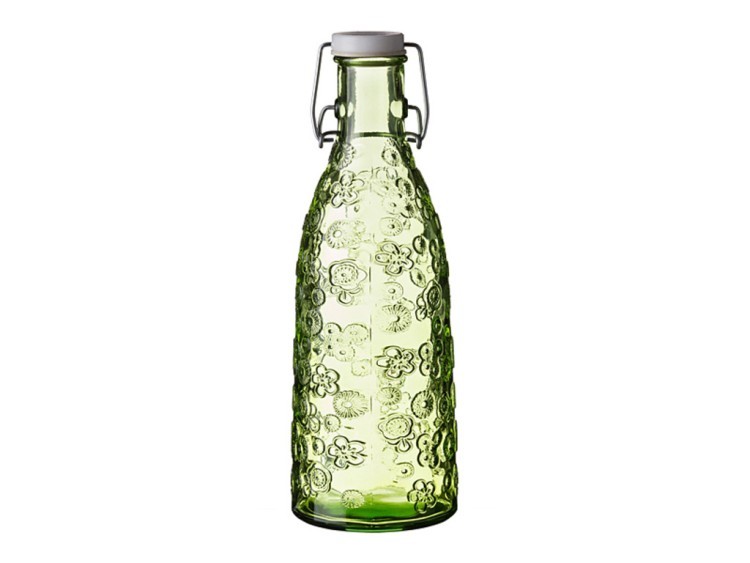 Бутылка "флора" 950 мл. зеленая без упаковки SAN MIGUEL (600-490)