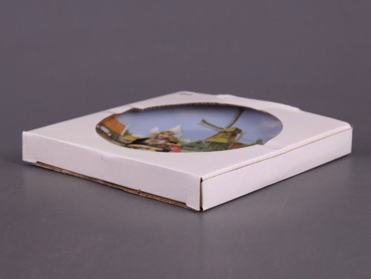Тарелка декоративная "голландские пейзажи" диаметр=20 см. Porcelain Manufacturing (451-026) 