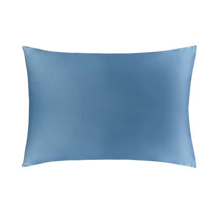 Комплект постельного белья из премиального сатина джинсово-синего цвета из коллекции essential, 200х (79819)