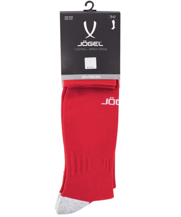 Гетры футбольные JÖGEL Match Socks, красный (2072026)
