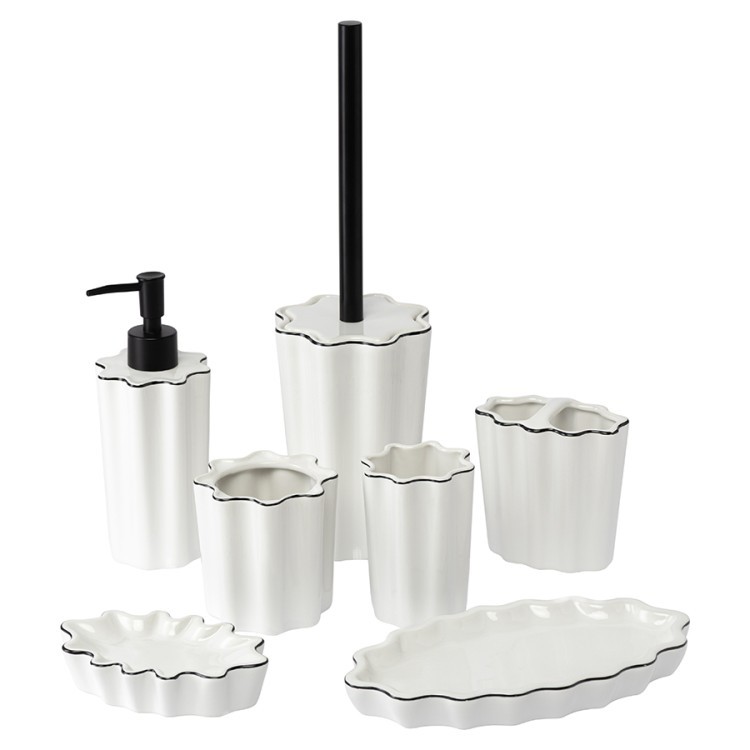 Подставка для ванных принадлежностей camellia, белая (80015)