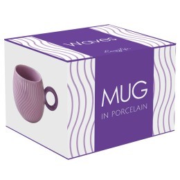 Кружка waves, 350 мл, фиолетовая (80331)