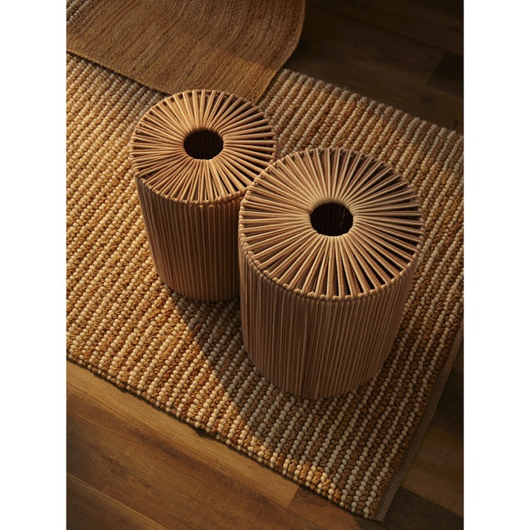 Корзина плетеная dholak beige из коллекции ethnic, размер s (77212) Корзина плетеная dholak beige из коллекции ethnic, размер s (77212)