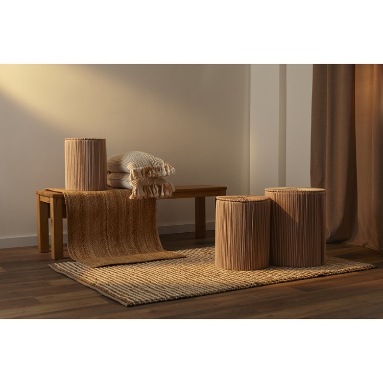 Корзина плетеная dholak beige из коллекции ethnic, размер s (77212) Корзина плетеная dholak beige из коллекции ethnic, размер s (77212)